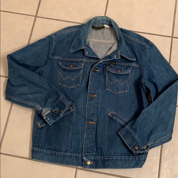wrangler no fault denim jacket